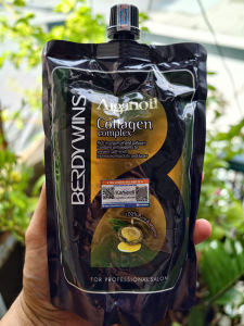 Hấp Dầu Phục Hồi Collagen Berdywin Argan Oil | Made in Italy | 500ml