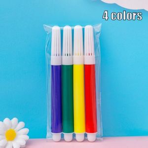 12 Colors Watercolor Brush Pen Set Dual Tip Highlighter Markers Black Pen Holder