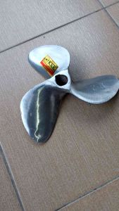 Baling alminium daun3 no7/8 as3/4 (as19mm) untuk perahu nelayan 7pk 9pk