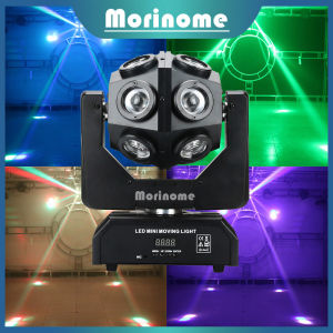 Moving Head 12x10watt 4in1 Fullcolour Moving head ball Led Bisa ikut Sound Auto & Mixer Dmx 512 Original RX