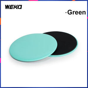 WEKO แผ่นเลื่อนโยคะพิลาทิสการฝึกอบรมสองด้านในร่มเลื่อน Core การฝึกอบรมการสร้างและลดน้ำหนักการออกกำลังกายต่างๆ