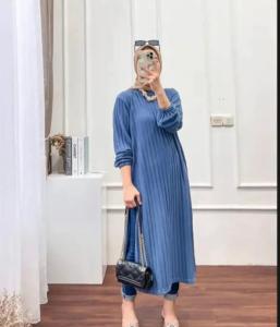 Atasan Wanita Sadya Tunik Wanita Knit Premium