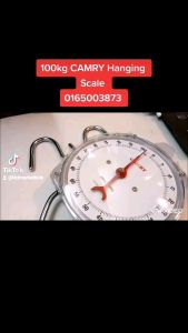 Original CAMRY 100KG Mechanical Hanging Scale / Timbang Gantung HKT1033