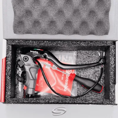 Brembo RCS19 Corsa Corta Master Cylinder Brembo Masterpump Brake Lever Kawasaki Yamaha Suzuki BMW