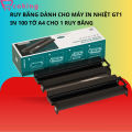 Ruy băng mực in máy in nhiệt HPRT GT1 ECOKING mực đều đậm rõ nét lưu mực mãi mãi không phai in được 100 tờ A4 nhẹ dễ dàng sử dụng.vv. 