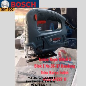 Mesin Gergaji Jigsaw Bosch GST 700 Gergaji Kayu Listrik 500watt 6mm
