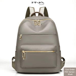 Peonia PNA CONNA Water Resistant Ransel  Tas Wanita Punggung  Kantor Kerja Sekolah Kuliah Outdoor Trendy Fashion Style Travel Casual Backpack Anak Remaja Perempuan Selempang Cewek Bag