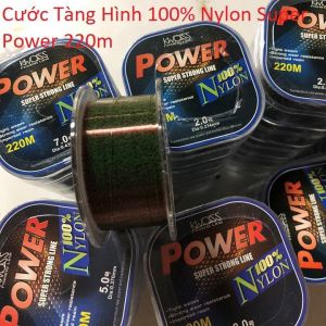Dây Cước Câu Cá 220m Tàng Hình Dây Câu Cá 100% Nylon Super Power Tải Cá Tốt Dùng Làm Dây Trục Câu Cá - DC220M01