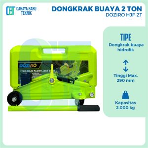 Dongkrak Buaya 2 Ton Hydraulic Jack Doziro