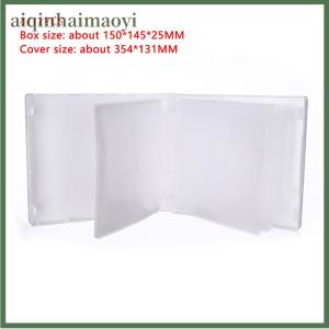 aiqinhaimaoyi 8 12PCS CD Case Disc DVD Storage Bag High-capacity Packaging Box CD Holder Home Room Discs Storage Box