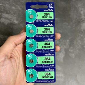 1 Vỉ 5 Viên Pin muRata Nhật Bản Nhiều Kích Cỡ Cho Đồng Hồ Đeo Tay SR621SW SR626SW SR521SW SR616SW SR721SW SR920SW