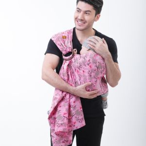 Gendongan Bayi Murah Cuddleme Ring sling Cuddle me Bamboo Sling Kain Newborn - 2 tahun