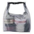 Waterproof Quick-Dry Buckle Type Swimming Bag Mesh Design Beach Bag Large Capacity Storage Bag Lightweight Toiletries Bag. 