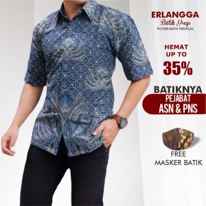 Baju Kemeja Batik Pria Lengan Pendek Terbaru 2022