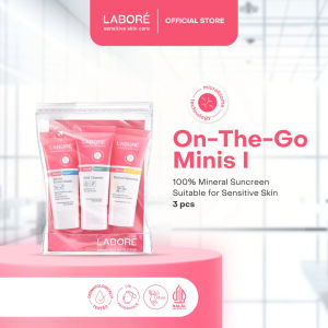 LABORE Sensitive Skin Care On-The-Go Minis Travel Size Sensitive Skin Care Kit