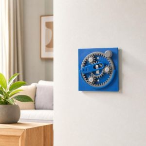 COUPLECOL Creative Light Switch Guard Covers 3D Printed Self-Adhesive Switch Frame Cover Switch Plate Covers Protects Decorative Joystick Switch Stickers Home Decoration