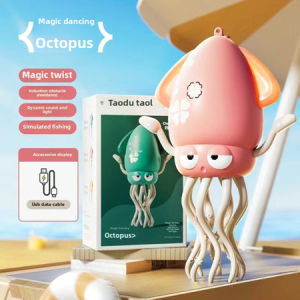 Magic Dancing Octopus Toy Music Automatic Obstacle Avoidance Funny Toys Kids Toy魔性跳舞章鱼