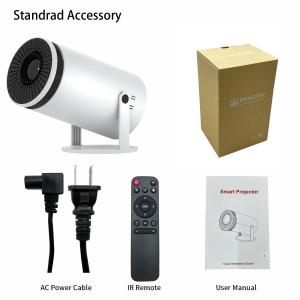 โปรเจ็กเตอร์ขนาดเล็ก โปรเจคเตอร์ HY300 เครื่องฉายหนัง WiFi 1080P HD รองรับการแชร์หน้าจอมือถือ Android 11.0 4K รองรับ Full HD 1080P 120 ANSI รองรับ 2.4G และ 5G WIFI การเชื่อมต่อไร้สาย BT5.0