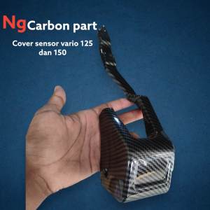 Black Carbon Cover sensor vario 125 & 150 carbon