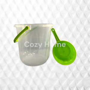 UniGlobal BUY 1 TAKE 1 High Quality Transparent  Pail And Dipper Timba Tambo Space Saver