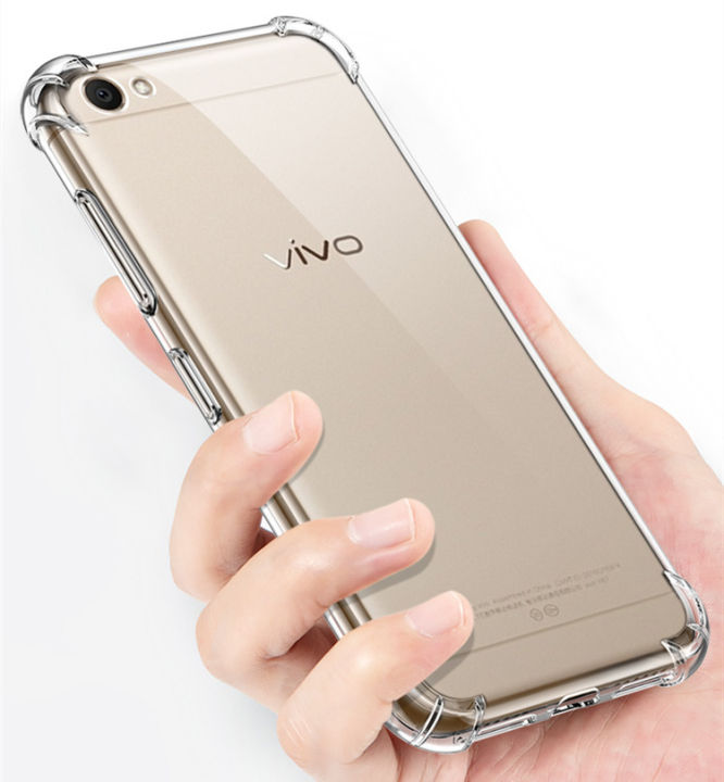 For Vivo Y55 Y55S Y55L 1603 1610 Flexible Soft Rubber Crystal