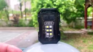 Haixnfire BL01 Đèn pin Mini COB Đèn làm việc Đèn pin sạc móc khóa siêu sáng