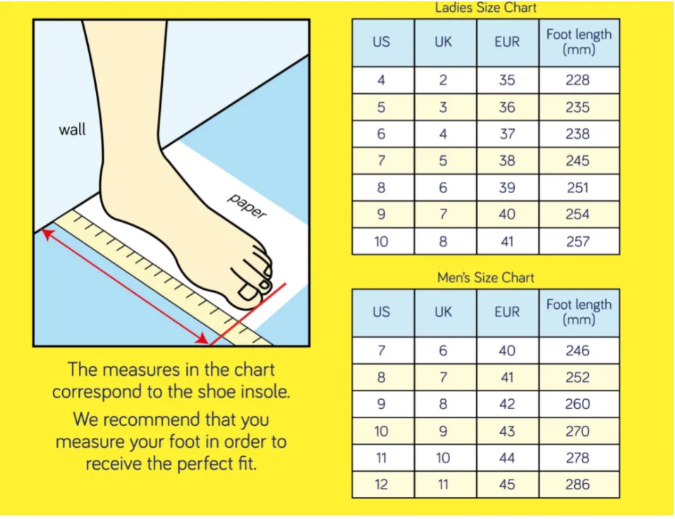 Korean shoe size to eu hot sale