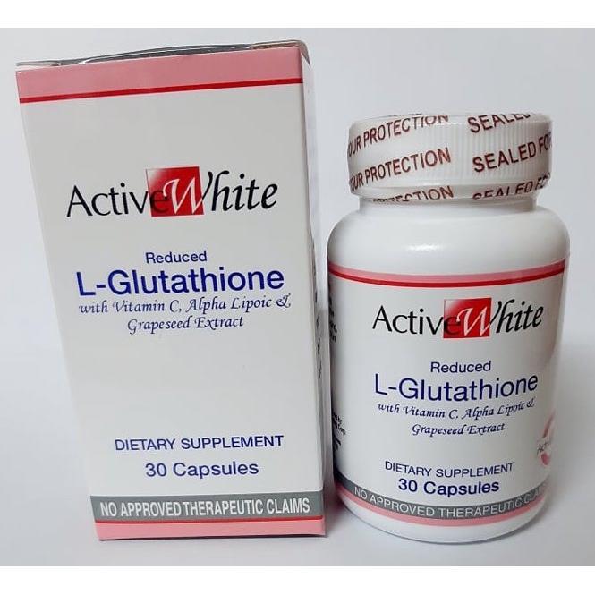 Crème éclaircissante Active White L-Glutathione 40 Ml - Rajeunissante - Neuf