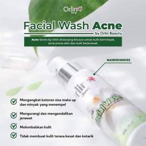 Paket Skincare Acne Hemat Orlin Beauty Merawat Wajah Kulit Sensitif Bekas Berjerawat Flek Hitam Bpom