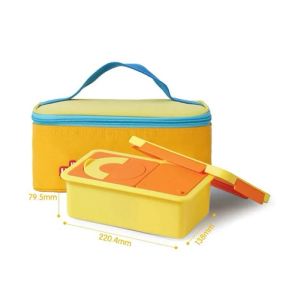 Hộp cơm giữ nhiệt LocknLock LHC8044 Yummy Lunch Box 1450ml Có kèm túi đựng Hãng chính hãng - Joymall