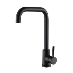 Parya Kitchen Faucet High Quality SUS304 Stainless Steel Faucet Cold 360° Rotatable Sink Faucet Silver