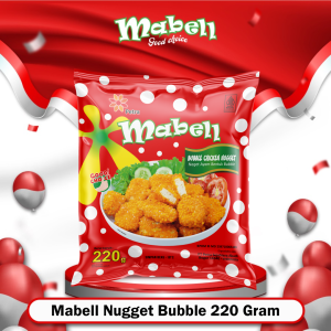 Mabell Crispy Bubble Nugget 220g Nugget Crispy dengan Sensasi Garing Maksimal