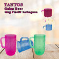 Gelas Beer(M)/Tantos Plastik /Mug dengan Pegangan. 