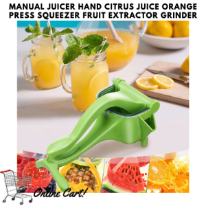 Manual Juicer Hand Citrus Juice Orange Press Squeezer Fruit Extractor Grinder