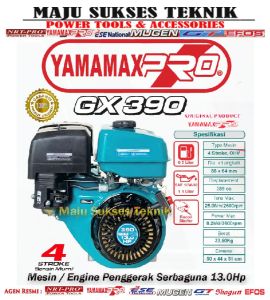 YAMAMAX PRO GX 390 Mesin Penggerak Serbaguna 13HP / Gasoline Engine Motor Bensin 13HP GX390