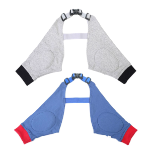 สนับศอกบุ Penahan Kaki หน้าสำหรับสุนัขบุนวมผ้าฝ้ายสำหรับสวมใส่สบายร่วมสนับสนุนและดูแลอย่างมีประสิทธิภาพ