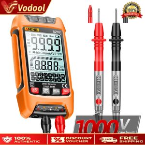 Advanced Digital Multimeter 9999 Counts Capacitance Auto Range True RMS NCV LED Display for Electrical Diagnostics