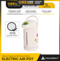 ONELINE Appliances | Hanabishi (HOTPOT-399) | Manual Dispense &  Stainless Cylinder Electric Air Pot. 