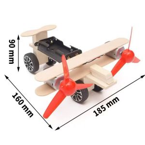 SG Stock Science Toys DIY STEM Kit Slide Plane Kids Educational Toys Goodie Bag Gift Christmas Gift