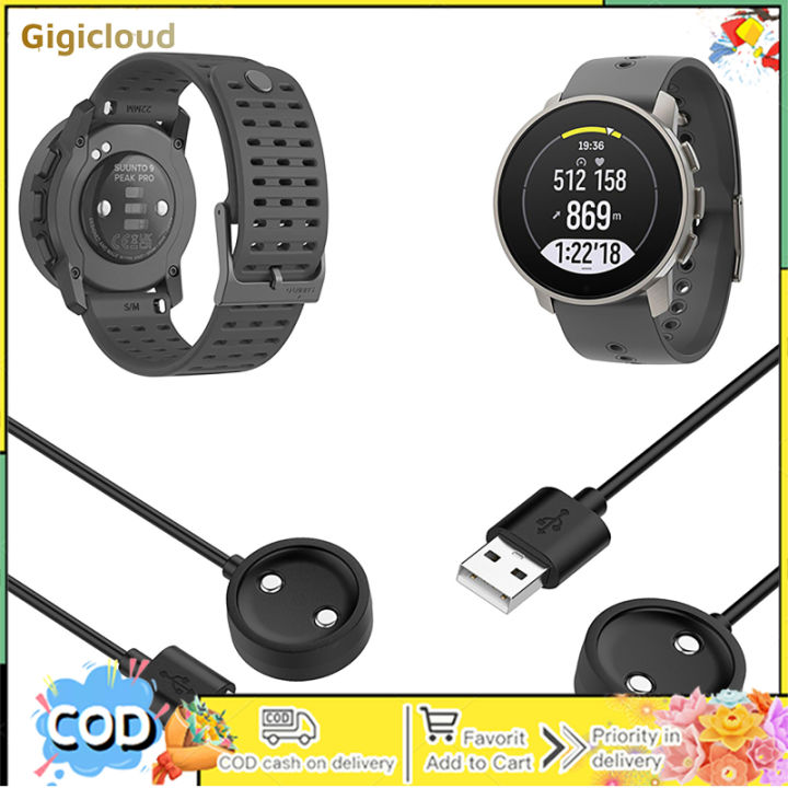 Charging Cable Compatible For Suunto 9peak Smart Watch Magnetic Charger ...