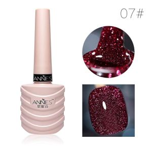 10Ml Phản Quang Long Lanh Sơn móng Gel Lấp Lánh Cực Quang Laser Sequins sơn móng tay dạng gel Ngâm Tắt Đèn LED UV Varnish trang trí móng tay 12 Màu