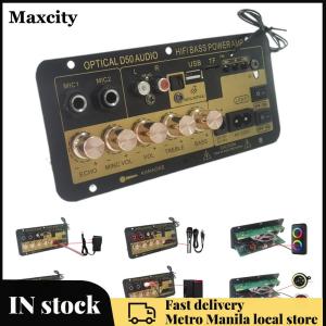 BT Audio Amplifier Board with Optical Audio AMP USB FM Radio TF Player DIY Audio Subwoofer Power Amplifier Board for Home Car