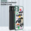 UCUC CellPhone Case For Samsung Galaxy A13 5G/A04S Samsung A03 Core Honor 70 5G samsunga13 5G Cute Cartoon Shaun The Sheep Side Edge Frosted Transparent Hard Casing Shockproof Full Cover Camera Protect Case. 
