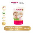 Túi Nước rửa bình sữa và rau quả lành tính, đạt tiêu chuẩn Nhật Bản Mamamy an toàn cho cả trẻ sơ sinh 600ml. 