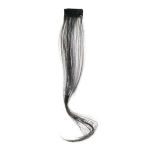 CHDHALTD Long Fake Bangs Curly Clip in Synthetic Hair Bangs Hairpiece Hair Extensions Front Side Long Bangs