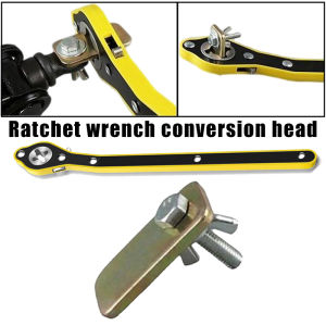 EVERTHING 1 Pcs Adapter for Car Scissor Ratchet Wrench Garage Tire Wheel Lug Wrench Handle ph