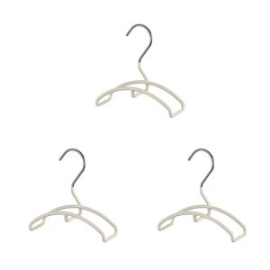 LIANG พลาสติก ที่แขวนกระเป๋าถือแบบโค้ง นำกลับมาใช้ใหม่ได้ วางซ้อนกันได้ ชั้นวางผ้าพันคอ หลายฟังก์ชัน ประหยัดพื้นที่ ที่จัดระเบียบกระเป๋าถือ สำหรับบ้าน