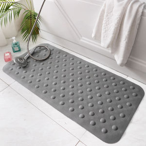 【SG stock】Bathroom Floor Mat PVC Shower Mats Safety Non-slip Bath Mat with Suction Cups Anti-Slip Bathtub Mats