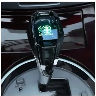 Universal Car Crystal Handles with LED Manual Transmission Gear Shift Knob Lever Stick for Toyota Mitsubishi