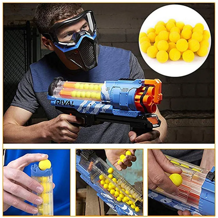 Yellow Bullets Ball for Nerf Rival Zeus Apollo Bullets Toys Soft - Main Image